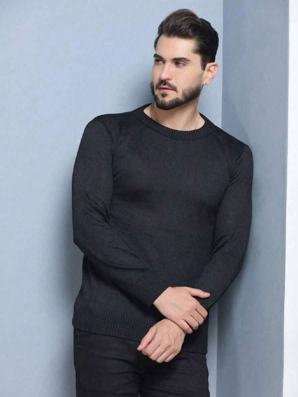 SUÉTER GOLA REDONDA - JHONB PRETO