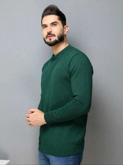 SUÉTER GOLA REDONDA - JHONB VERDE MILITAR