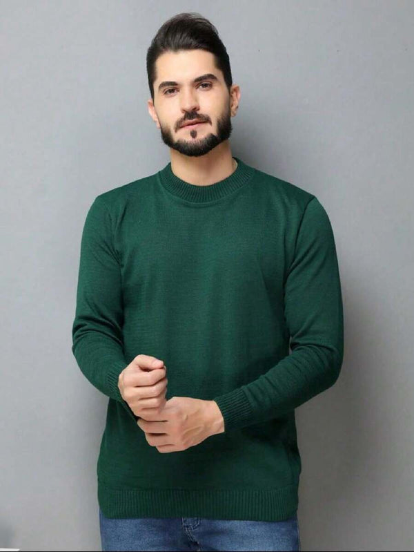 SUÉTER GOLA REDONDA - JHONB VERDE MILITAR