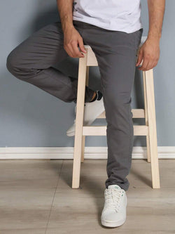 CALÇA SARJA PREMIUM - JHONB CINZA