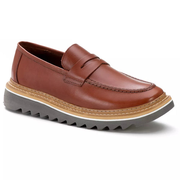 LOAFER TRATORADO COURO - JHONB MARROM