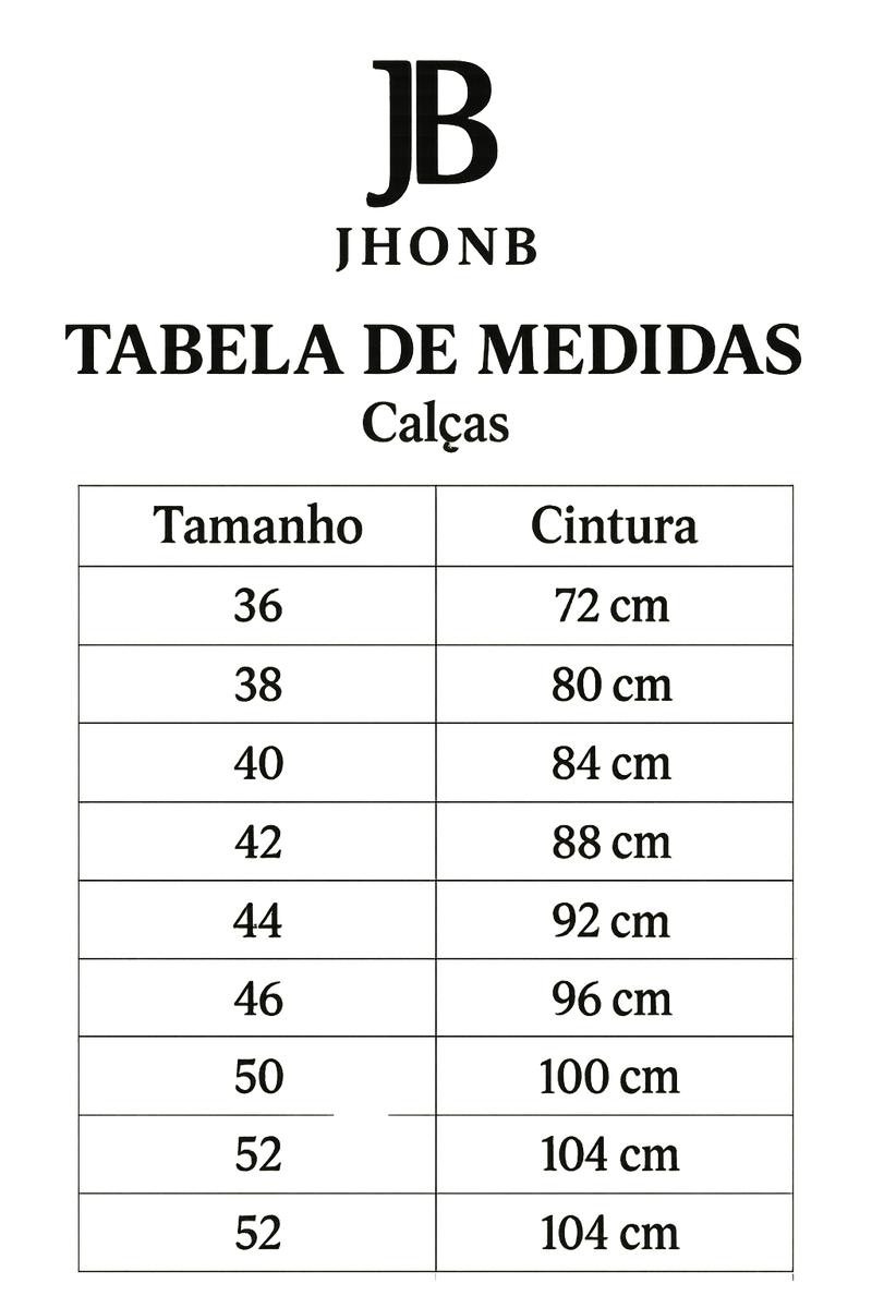 Calça Alfaiataria Premium - JHONB
