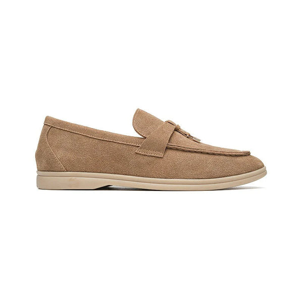 TASSEL LOAFER EM CAMURÇA MILANO - JHONB