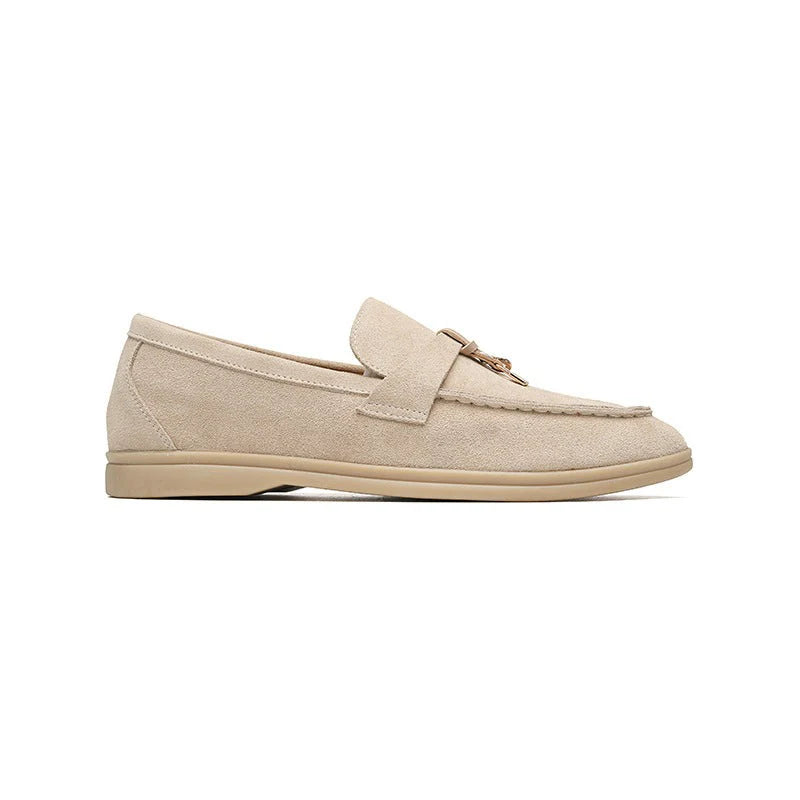 TASSEL LOAFER EM CAMURÇA MILANO - JHONB